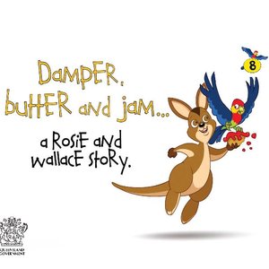 cover image of Damper, Butter and Jam